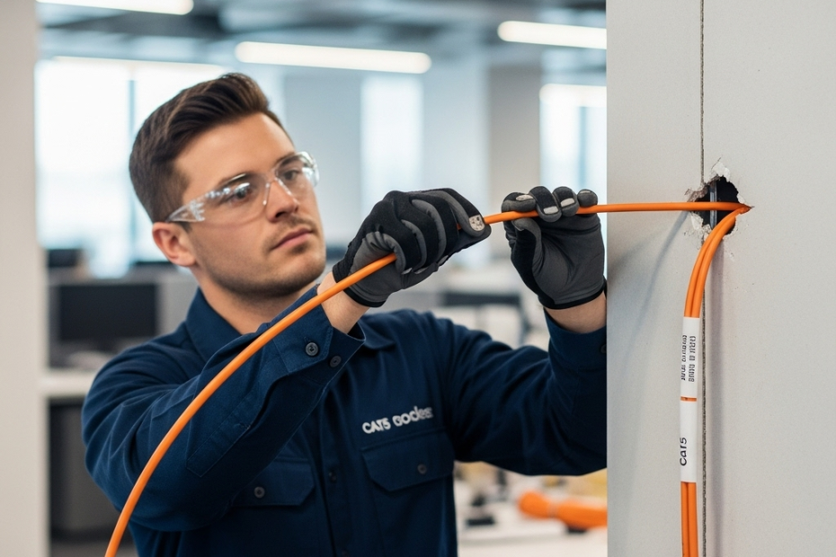 Cat5 Kablo Çekimi 9 Cat5 Kablo Çekimi